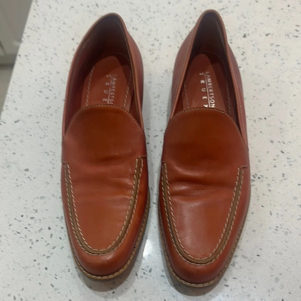 Lambertson Truex Brown Loafers - Size -6.5